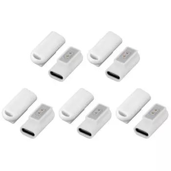 Адаптер типа C, магнитный разъем для зарядки на 90 градусов для Xiaomi Mi Band 8 Pro AU