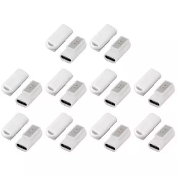 - Адаптер типа C с магнитным разъемом для зарядки на 90 градусов для Xiaomi Mi Band 8 Pro