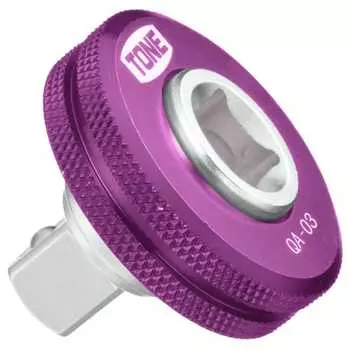 Адаптер TONE Quick L-QA-03P Угол привода 9,5 мм (3/8 ) розовый