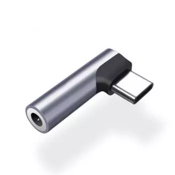Адаптер Type-C на 3,5 мм для наушников, угловой, проводная гарнитура, конвертер Type-C для наушников/телефона Type-C To 3.5mm