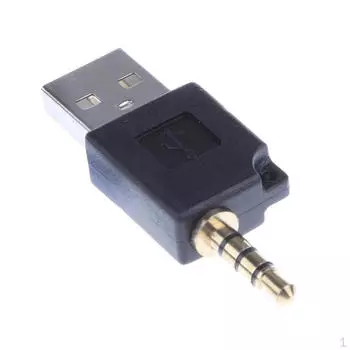 Адаптер USB 2.0–3,5 мм для черного 1-го и 2-го поколения