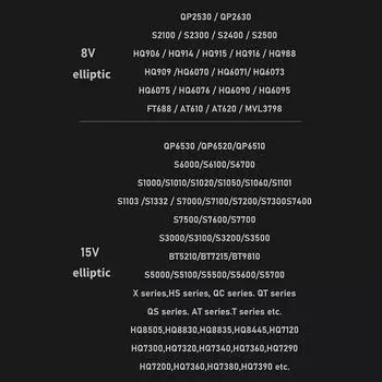 Адаптер USB-C 5 В/4,3 В/8 В/15 В для зарядки бритвы Philips, разъем Type-C для зарядки машинки для стрижки волос, адаптер с индикатором as the picture