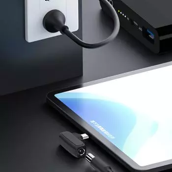 Адаптер USB C до 5,5x2,1 мм для быстрой зарядки, штекер зарядного устройства, адаптер PD USB C, тип C, разъем USB «папа-мама» 7406
