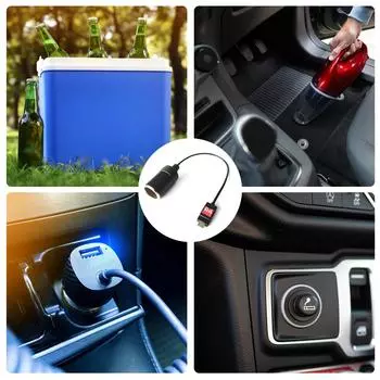 Адаптер USB C Male to Cigarettes Privileger, кабель питания Type C to Cigarettes Privileger, регулируемое напряжение 5 В, 9 В, 12 В, 15 В, 20 В