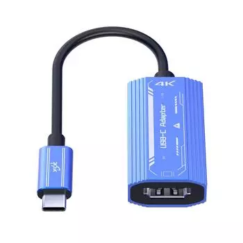 Адаптер USB-C на HDMI, совместимый с 4K@60 Гц для XREAL/Rokid Air Switch/Steam Deck U