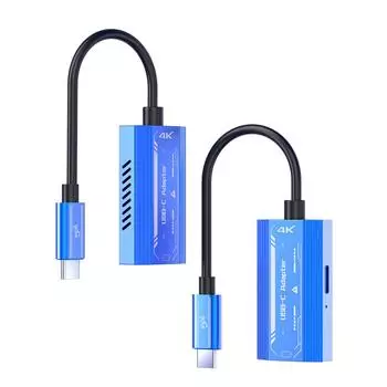 Адаптер USB-C на HDMI, совместимый с 4K@60 Гц для XREAL/Rokid Air Switch/Steam Deck U