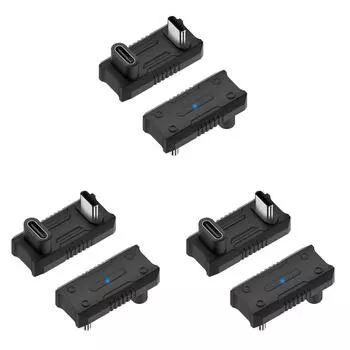 Адаптер USB-C на USB-C для ASUS Rog Ally PD140W 20 Гбит/с 180-градусный U-образный USB C Male Female адаптер для консоли NS Switch