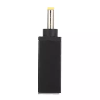 Адаптер USB-DC с прямой головкой PD TypeC Female-Male 4.0x1.7mm 18.5V-20V Компьютерные аксессуары