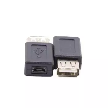 Адаптер USB Micro Female to USB Female OTG plastic