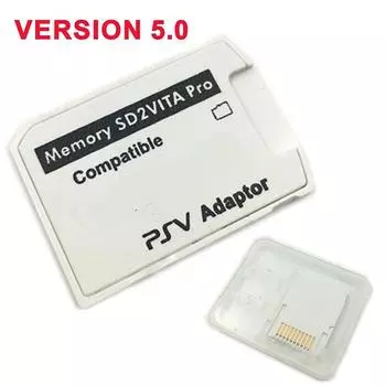Адаптер V5.0 SD2VITA PSVSD Pro для карты памяти PS Vita Henkaku 3.60 Micro SD