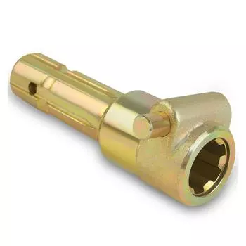 Адаптер ВОМ с внутренней резьбой 1 3/8 дюйма, 6 шлицев с наружной резьбой 1 3/8 дюйма, 6 шлицев Удлинитель ВОМ для трактора мощностью до 70 л.с.