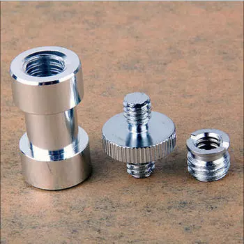 Адаптер винта штатива 1/4 дюйма 3/8 дюйма для осветительной стойки, держателя зонта, комплект крепления для камеры