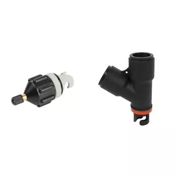 Адаптер воздушного клапана для гребной лодки, адаптер насоса для доски SUP (черный)