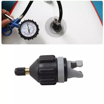 Адаптер воздушного клапана для каяка Автомобильный насос Надувной адаптер Адаптер воздушного клапана