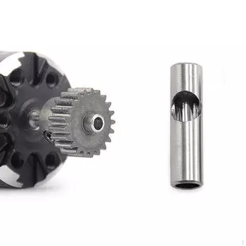 Адаптер втулки коленчатого вала, двигатель серебристый, диаметр 2,3 мм - 3,17 мм, прочный двигатель