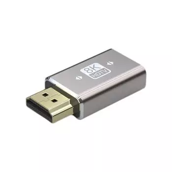 Адаптер высокой четкости HDMI 2.1 Синхронный аудиоконвертер Передача видео и экрана Большой X2V9 Male to female-1pcs