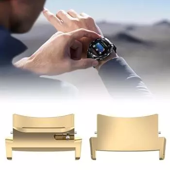 Адаптеры ремешка для часов 2, нержавеющий разъем для ремешка, крепление для браслета на ремешке для часов, простая установка серебряный