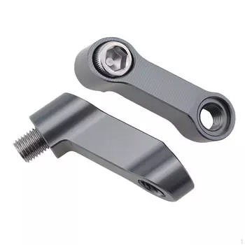 Адаптеры-удлинители зеркал для мотоциклов из алюминиевого сплава заменяет серый