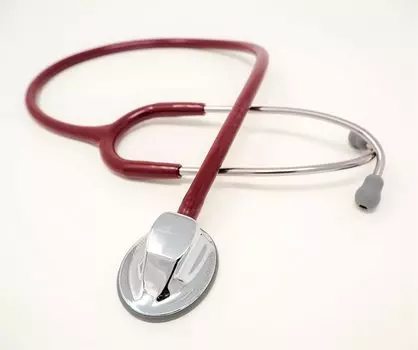 ADC AD Scope Platinum Clinician Stethoscope AD715BD Burgundy (NY, USA) (Aidy)