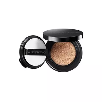 Addiction Skin Reflect Lasting UV Cushion Foundation Ivory Cushion Foundation 1 piece #002 (Refill) (x 1) [Item]