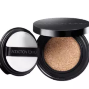 ADDICTION Skin Reflect Lasting UV Cushion Foundation и пуховка 12 г Ivory Refill included [003 Бежевый]