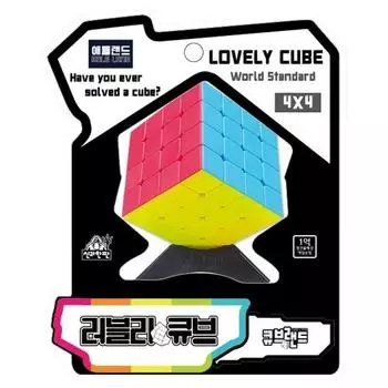 Adelaide 4x4 Lovely Cube, Korean popular puzzles