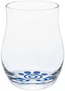 Adelia Glass Sake Glass Handy Choko nikuQ Taste Glass 220ml [Sakazuki/Choko/Paw Pattern] Made in Japan 6897