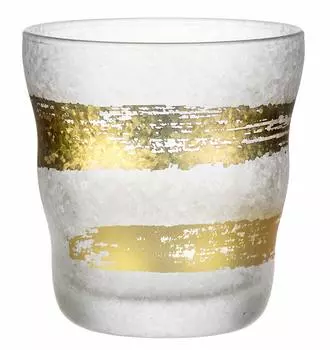Adelia Liquor Cup Rocks Glass Kinichimonji 335ml Nippon the Made in Japan Present in Cosmetic Box Birthday Gift Present 6699 [Premium Taste/Old