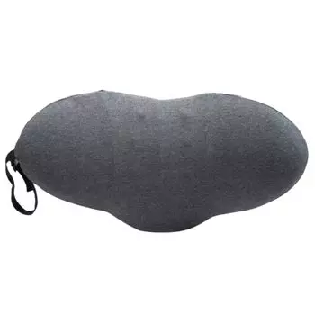 adelphos поясничный поясничный для поясницы с эффектом памяти Подушка для поясницы KM3 Подушка, Подушка, Сон, Боль, Самолет, Автомобиль, Путешествие, Портативный, Портативный, Кресло, серый