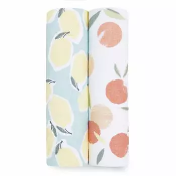 aden anais essentials и Anais японские настоящие фермерские пеленки ESWC20018J 112x112 см муслиновые хлопковые пеленки набор из 2 штук для новорожденных марлевые пеленки для младенцев