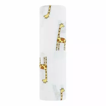 aden anais Japanese Baby Gift Muslin Swaddle Swaddle 1 Piece Jungle 8904J Jungle Jam 120x120cm 0 + (Authentic Product) Jam-Giraffe (x 1) Months~