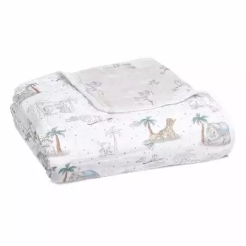 aden anais Japanese genuine Disney My darling Dumbo ADBC10014DIJ 120 x 120cm Muslin Cotton Classic Dream Blanket 1 Piece Baby Blanket Gauze Blanket