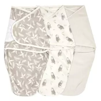 aden Essentials Easy Wrap TOG 3 Pack Rockland Marsh Belboa + anais™ Swaddle™ 1.5 (0-3 месяца) коричневый