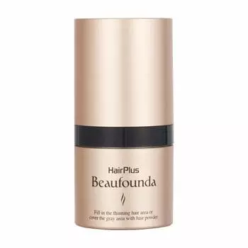 Aderans Hair Plus View Foundation Натуральный Скрывает истончение Скрывает седину Увеличивает седину Облысение Сделано в Японии Пудра, Черный, Волосы, Волосы,