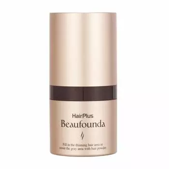 Aderans Hair Plus View Foundation Темный Скрывает истончение Скрывает седину Увеличивает количество волос Седая алопеция Сделано в Японии Пудра, Коричневый, Волосы, Волосы, Объем, темно-коричневого
