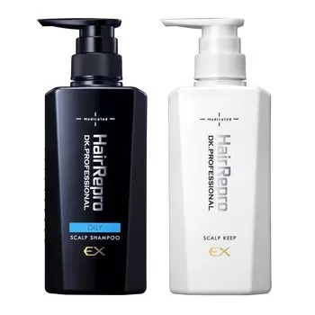 Aderans Hair Repro Лечебный шампунь для кожи головы EX 370 мл Сделано в Японии Для жирной кожи Жирный шампунь Аминокислотный шампунь Для удаления грязи с кожи головы Перхоть Зуд