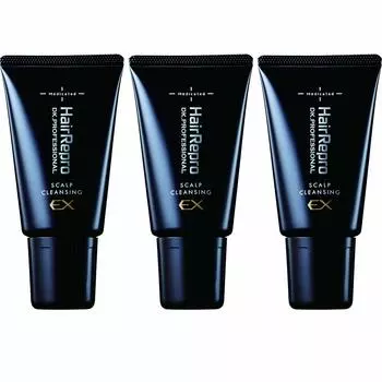 Aderans Hair Repro Medicated Scalp Cleansing EX Набор из 3 шт. Сделано в Японии 50 г Перхоть Зуд Рост волос Рост волос Уход за кожей головы Очищение кожи головы
