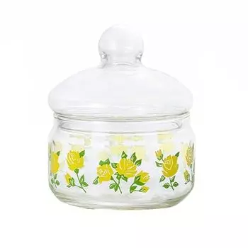 ADERIA 1917 Aderia Retro 360 Контейнер для конфет, Маскарад, Сделано в Японии, Контейнер для хранения, Showa Retro, Стекло, Канистра, Герметичный контейнер, Condime