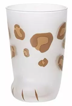 ADERIA 6046 Стакан Coconeko, 10,1 жидких унций (300 мл), Родительский леопард, в комплекте подарочная коробка, сделано в Японии