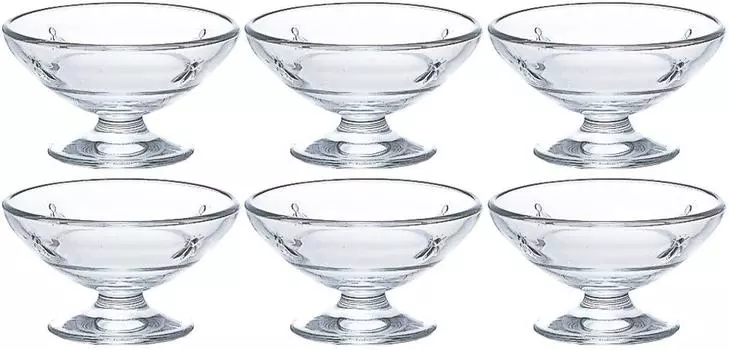 ADERIA Десертная чашка Максимальная x Высота La Rochelle Десертный набор из 6 штук 11,5 6,4 см H-3638