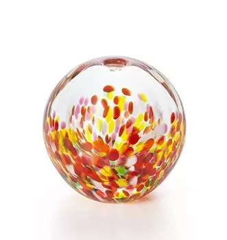 ADERIA F62770 Tsugaru Vidro Fukukei Momijiyama Flower Vase Vase Container with Cosmetic Box, Fashionable, Glass, Flower Vase, Flower, Flower Arrangeme