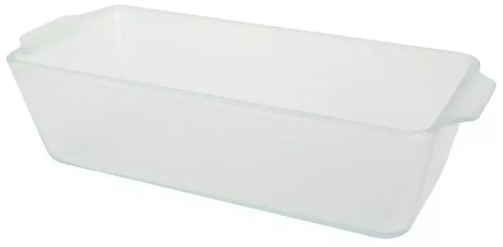 ADERIA Glass Cooker Pound Cake Mold Cerabake Pound Cake M 800ml Термостойкая [Антипригарное покрытие/Микроволновая печь/Безвредно для духовки/Керамическое покрытие] K-9430