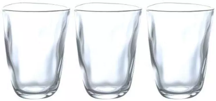 ADERIA P6692 Terina Tumbler, 9.8 fl oz (290 ml), 3 Pieces, Glass, Highball Cup, Wedding, Celebration, Beer, Stylish, Present, Popular, Ranking Glass,