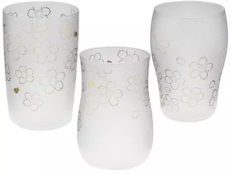 ADERIA Premium Nippon Taste Cherry Blossom Craft Beer Набор пивных бокалов Сделано в Японии Косметическая коробка Свадебный день Подарок на день рождения Для женщин