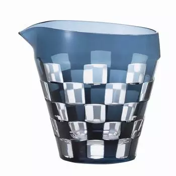 ADERIA Sake Cup клетчатый 280 мл в косметической коробке подарок на день рождения одногорлый [ICHIMATSU/Sake Kuri/Sake Glass] H-4927