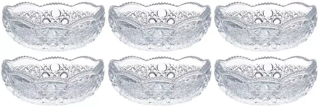 ADERIA Small 9 xx Высота см Peeking Delicacy Set of Made in Japan Bowl, прозрачный, Max. 5.6 3.8 Держатель, 6, NT-146