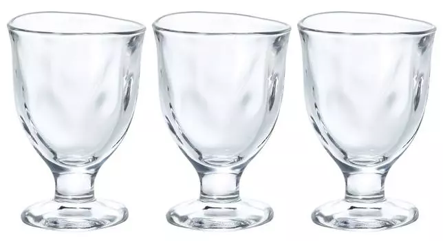 ADERIA Tebineri Mini Glass with Stand 75ml 3 Pieces Made in Japan Dishwasher Safe Highball Cup Beer Glass Sake Set Tumbler Whiskey P6698