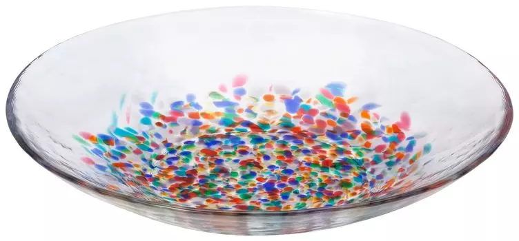 ADERIA Tsugaru Vidro Nebuta Serving Made in Presentation Salad Deep Kitchen Новоселье Выход на пенсию Подарок на день рождения F75053 Тарелка, Япония, Коробка, Чаша,