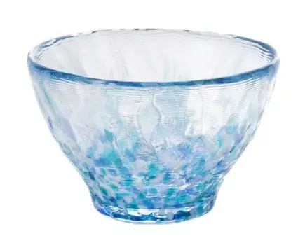 ADERIA Tsugaru Vidro Sake Hydrangea 85 мл Сделано в Японии Косметическая коробка Ochoko Sake Стакан для саке Посуда для холодного саке Чашка для саке Стильный подарок Женский день День