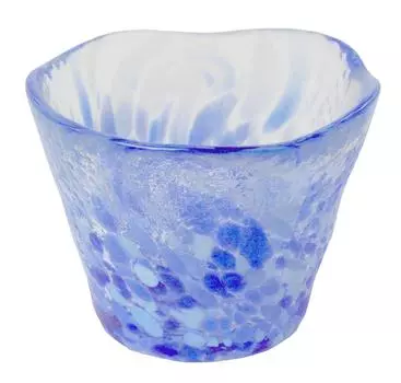 ADERIA Tsugaru Vidro Sake Unkai 50ml Made in Japan Cosmetic Box Sake Cup Sake Glass Cold Sake Choko Sake Cup Stylish Gift Women Day Day Couple Men